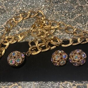 Sarah Coventry AB Iridescent Set